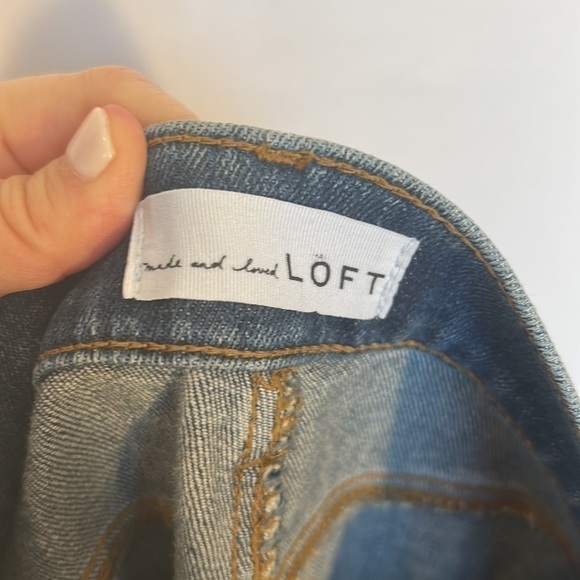 LOFT High Rise Women Jeans - Blue - Picture 3 of 4